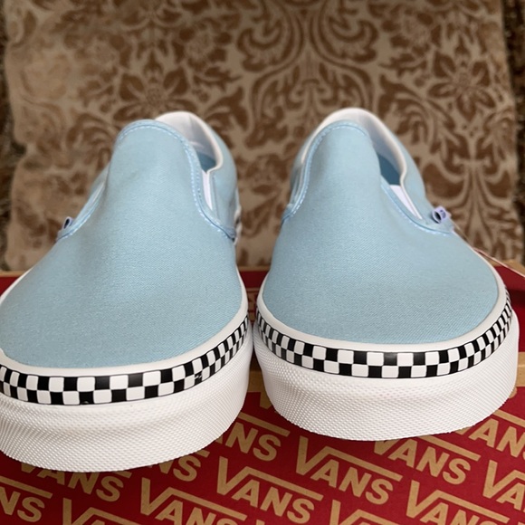 Vans Classic Slip On Check Foxing Men’s - Picture 16 of 16